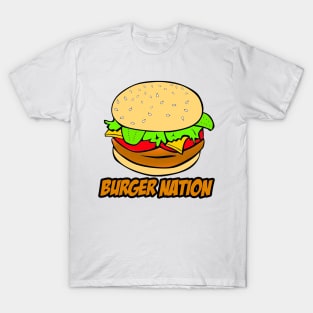 Burger Nation Tee T-Shirt